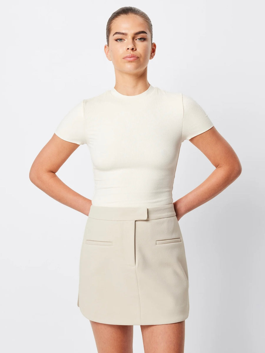 Lourdes Mini Skirt Natural