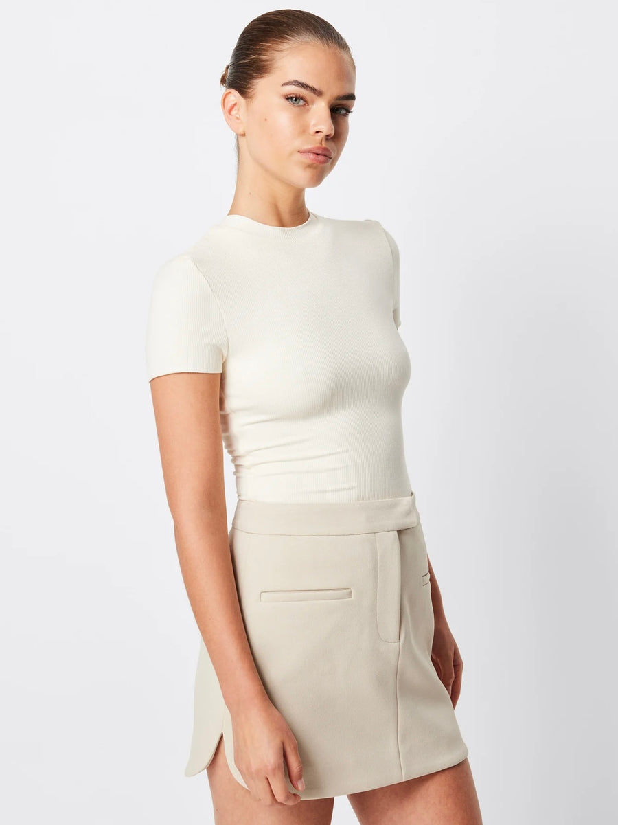 Lourdes Mini Skirt Natural