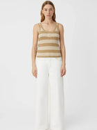 Umi Knit Tank Tan / Cream