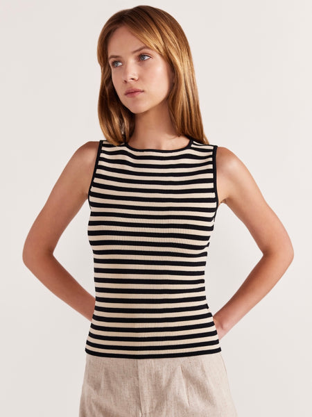 Mia Stripe Knit Tank