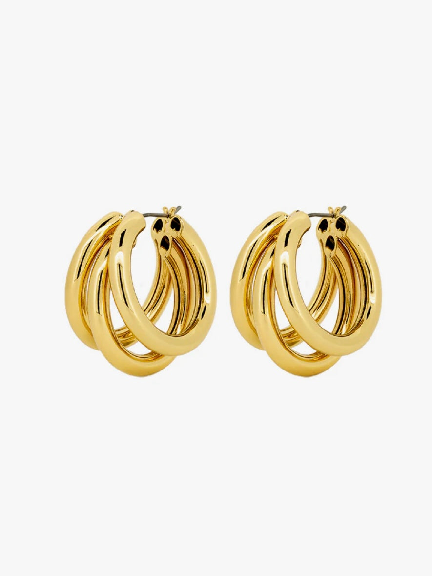 Alicia Earrings Gold