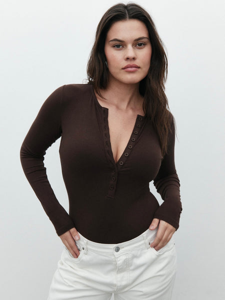 Lara Bodysuit Chocolate