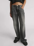 Jacksons Mid Waist Wide Leg Jean