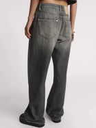 Jacksons Mid Waist Wide Leg Jean