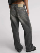 Jacksons Mid Waist Wide Leg Jean