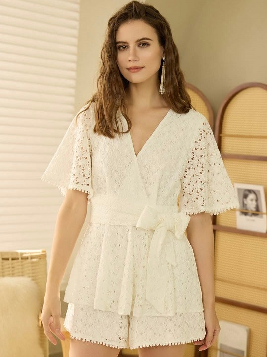 Marti Lace Playsuit