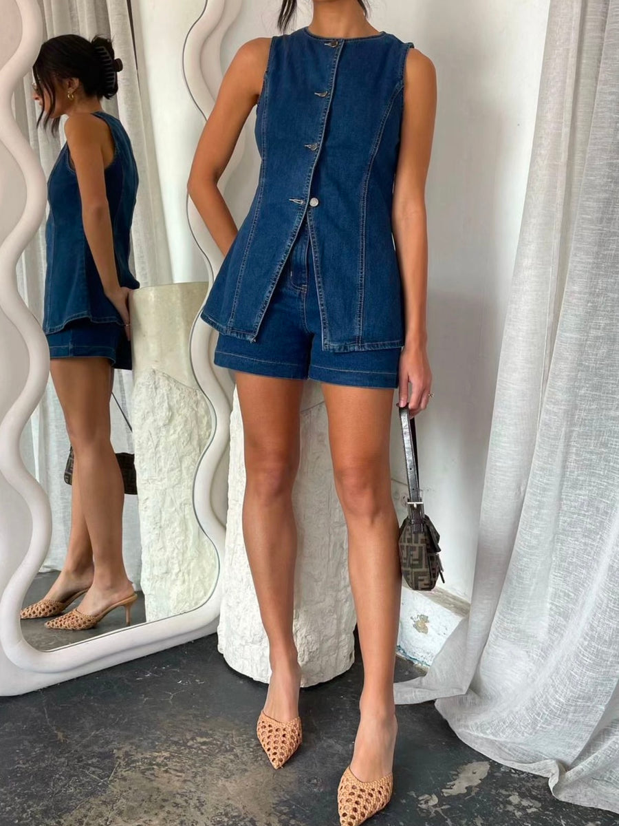 Leni Denim Vest