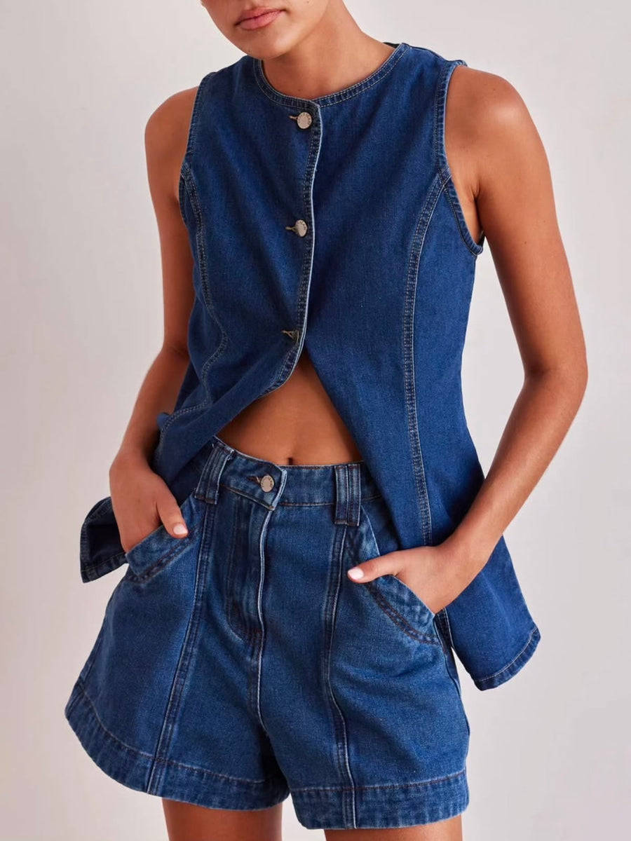 Leni Denim Vest