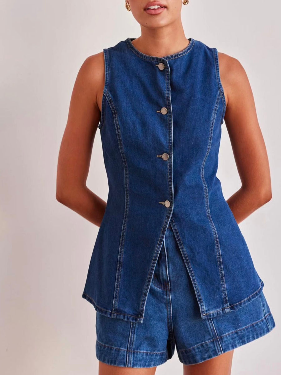 Leni Denim Vest