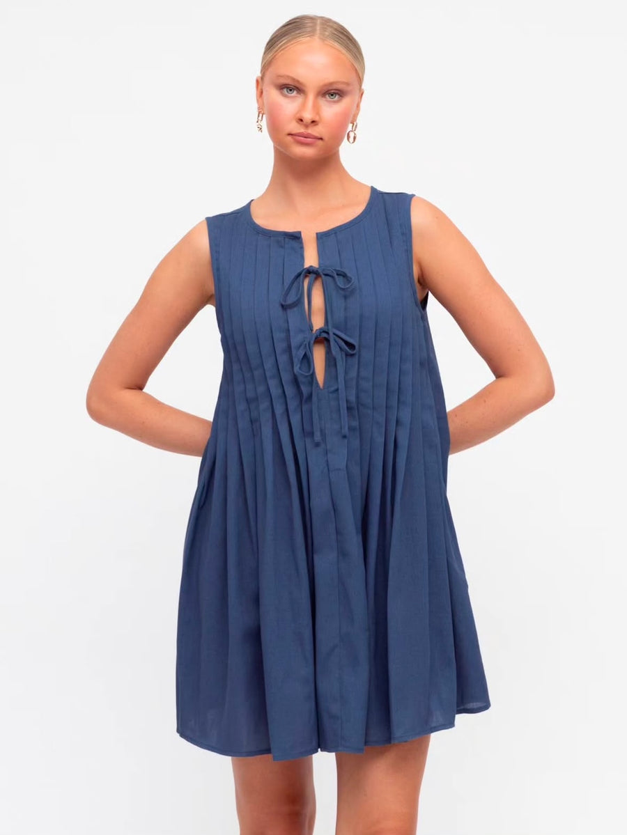 Zhara Pleated Dress