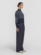 Remedy Knit - Ivory Stripe