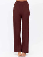 Zuri Knit Pant Chocolate