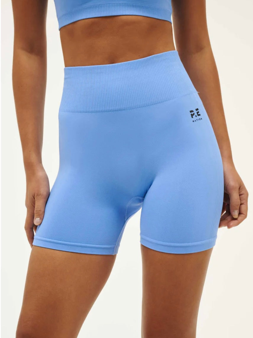 Restore Seamless 5" Bike Short - Cornflower Blue