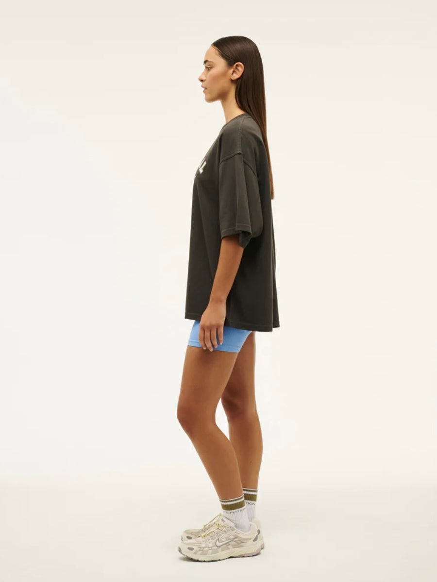 Physical Oversized Tee - Washed Black