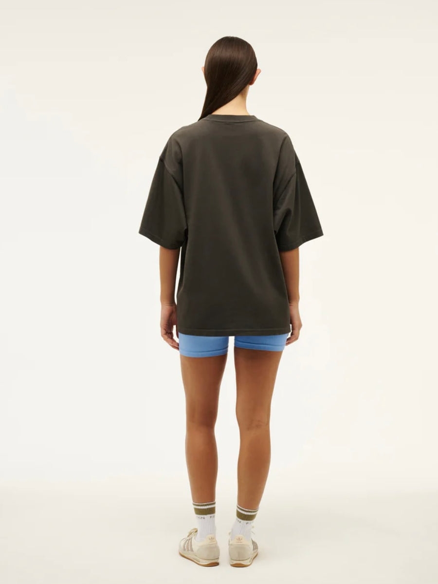 Physical Oversized Tee - Washed Black