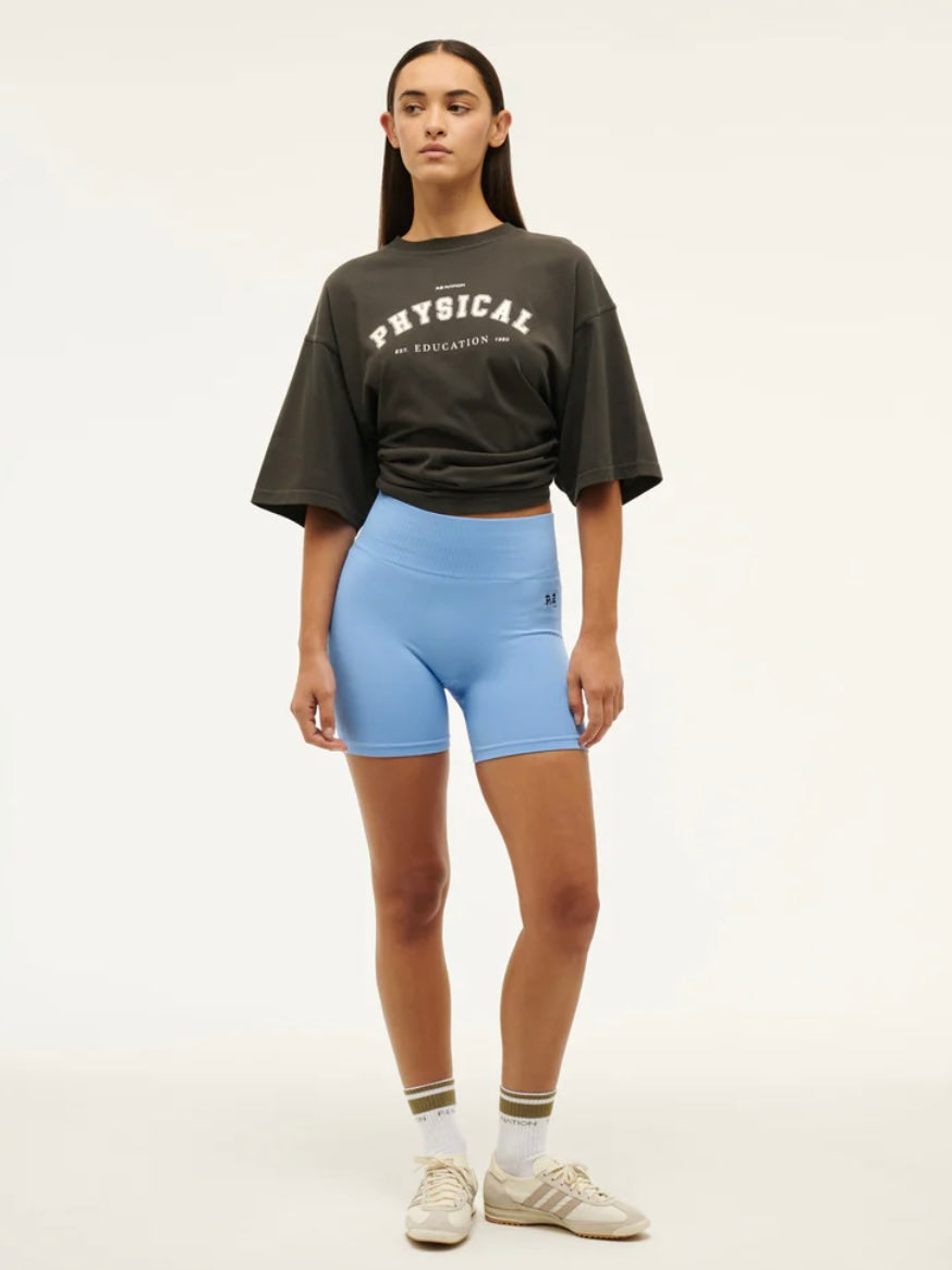 Physical Oversized Tee - Washed Black