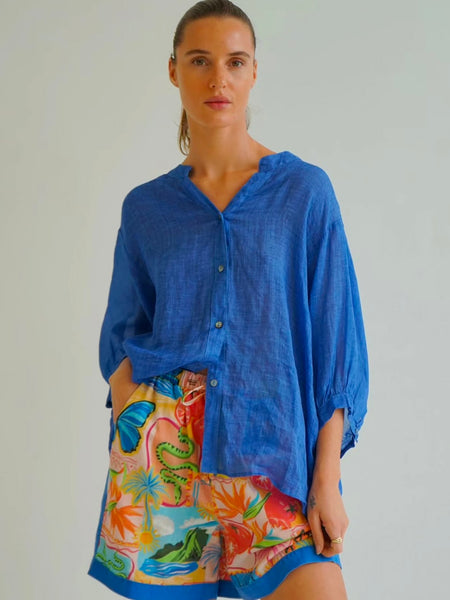 Kirra Shirt Royal Blue