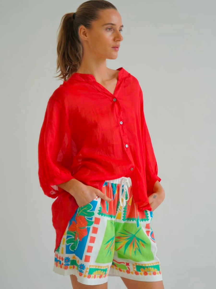 Kirra Shirt Red