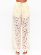 Cora Lace Pant Ivory