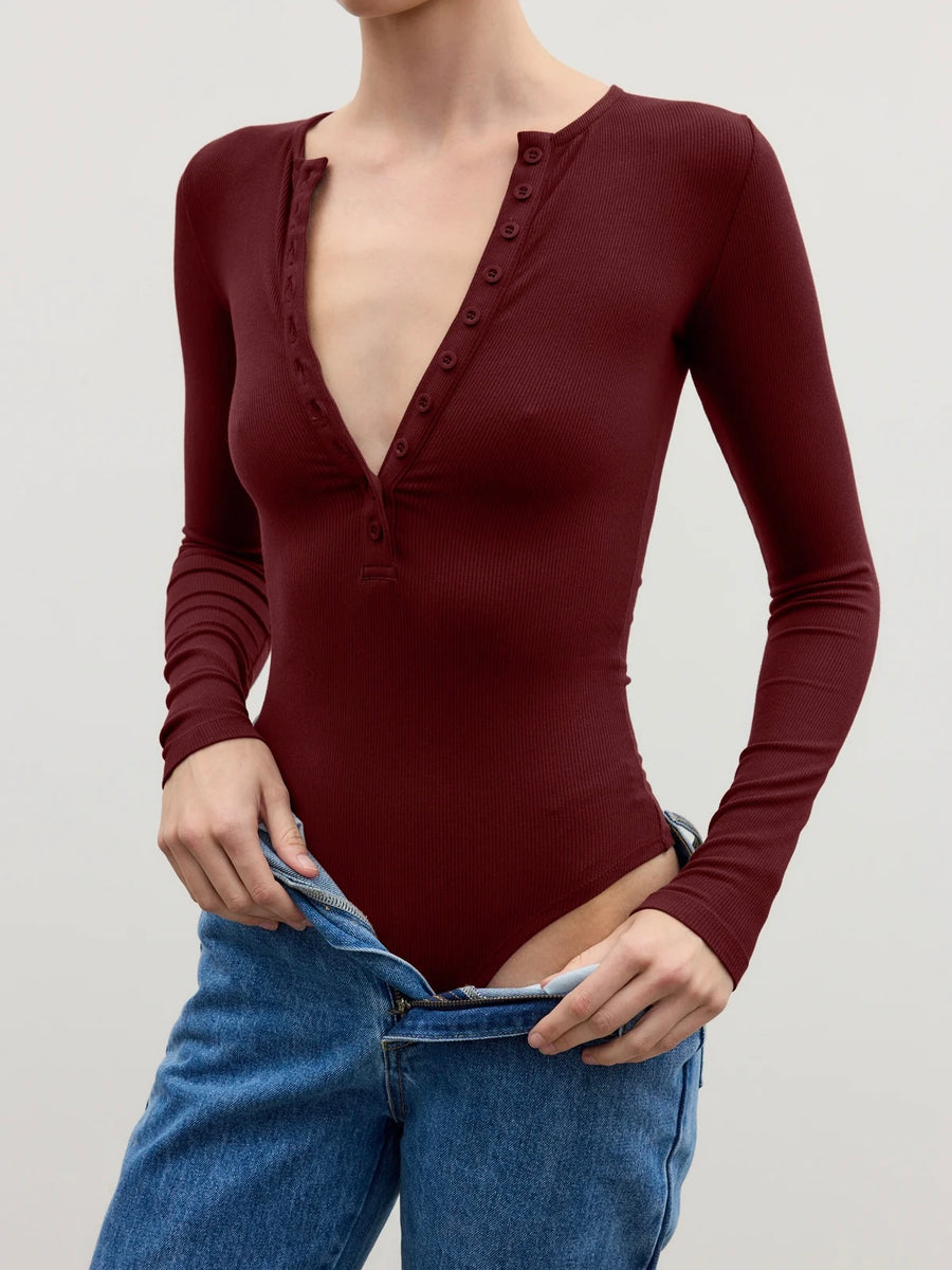 Lara Bodysuit - Wine