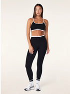 Vita Legging - Black & Optic White