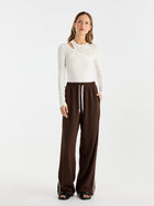 Parker Track Pant - Chocolate