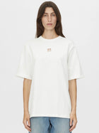 Bloom Embroidered Tee - Soft White