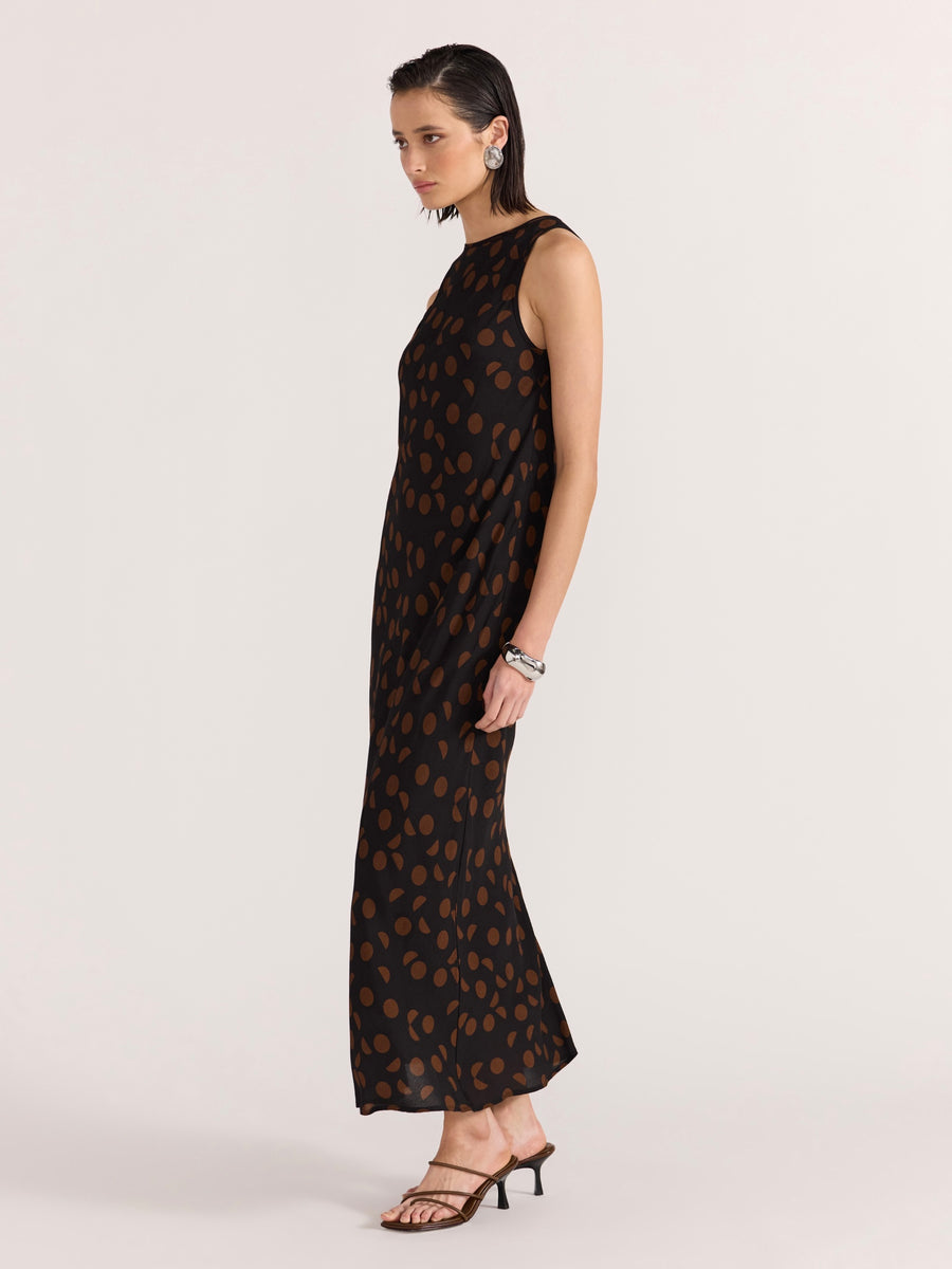 Luella Bias Midi Dress