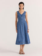 Alden Denim Midi Dress