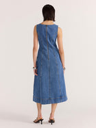 Alden Denim Midi Dress