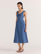 Alden Denim Midi Dress