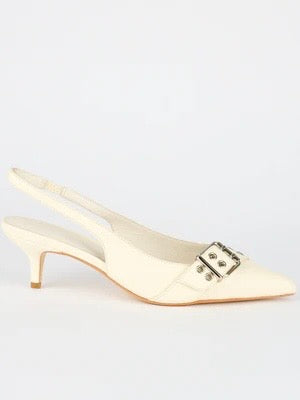 Sadelle Heel - Off White