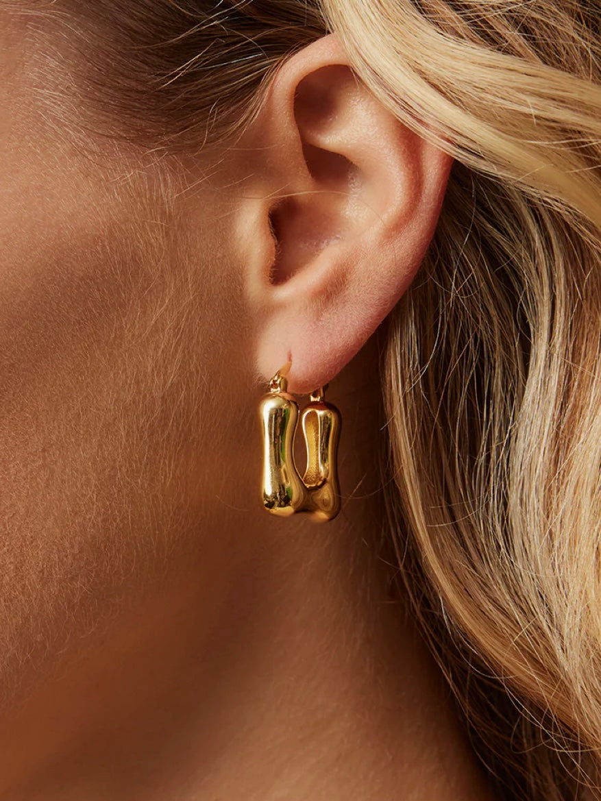 Dara Earrings - Gold