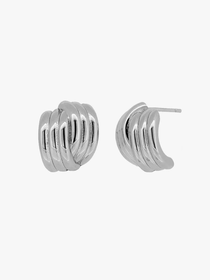 Lucretia Studs Silver