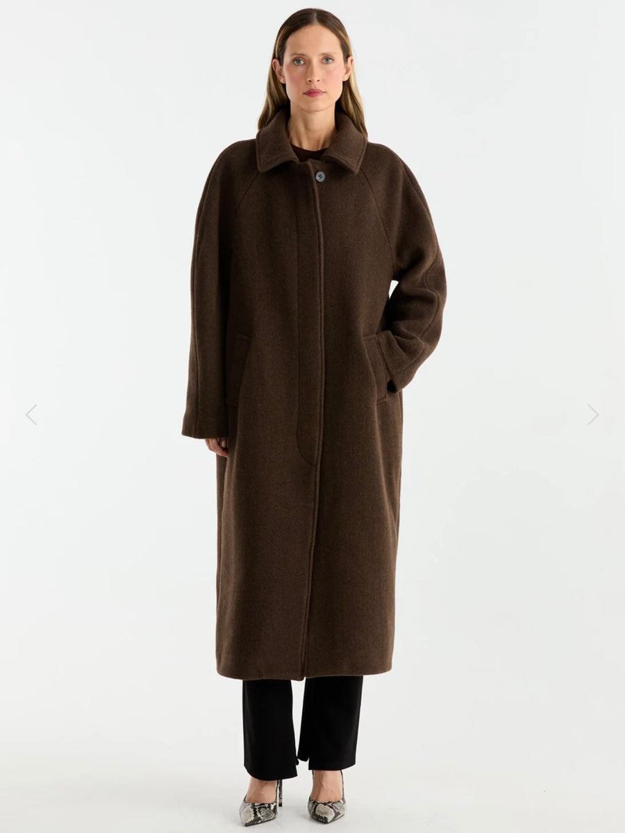 Cleo Wool Blend Coat