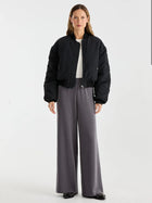 Alessa Relaxed Pant - Charcoal