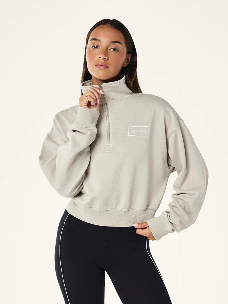 Tranquility Zip Sweat