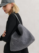 Calla Woven Bag - Grey