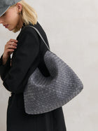 Calla Woven Bag - Grey