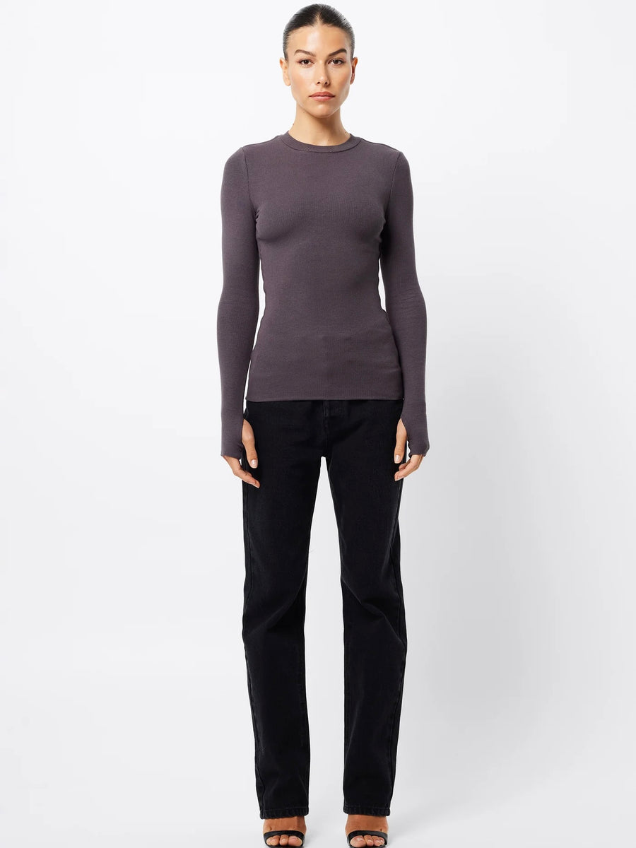 The Brooklyn Top - Charcoal